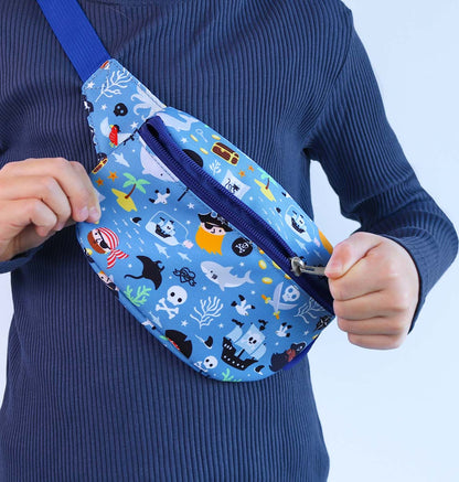 Sac banane enfant - Pirates – vue 2 – A Little Lovely Company