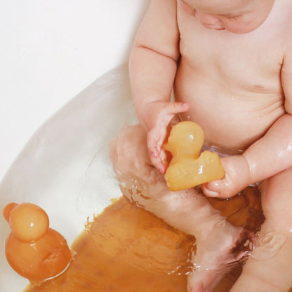 Canard Alfie – Jouet de bain en caoutchouc naturel – HEVEA
