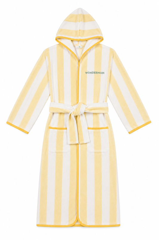 Wondermum Organic Cotton Pedro Pear Bathrobe – Limited Edition