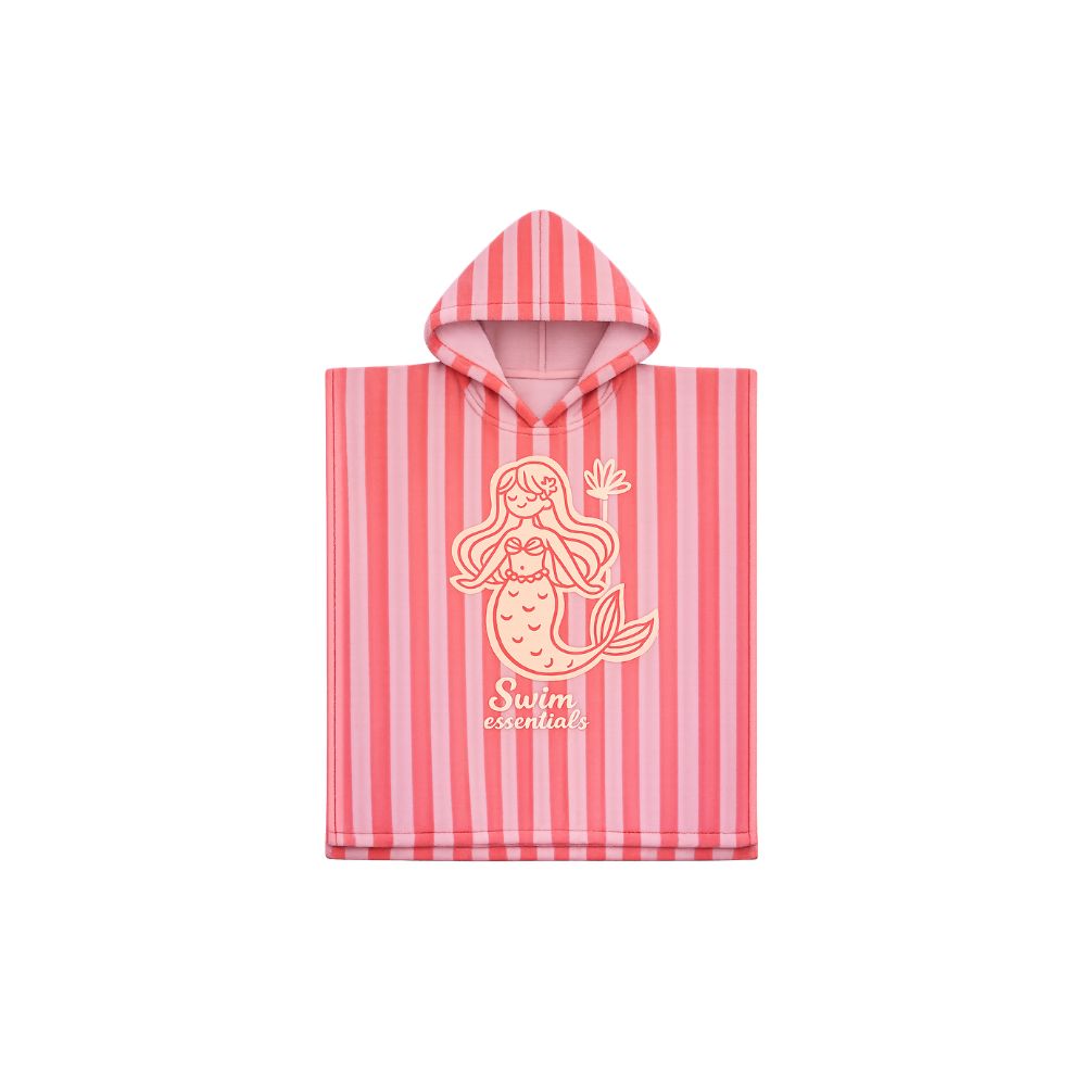 Strandponcho - Pink - Mermazing - 65 x 65 cm