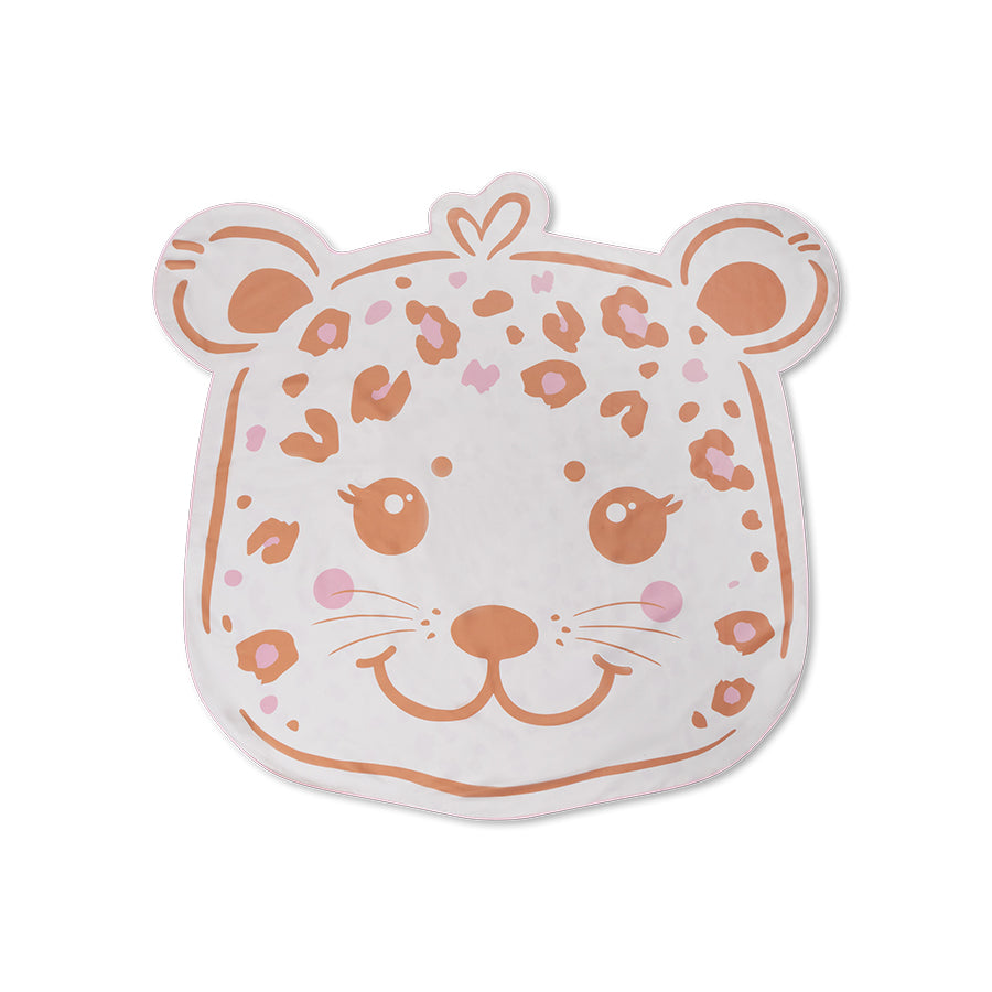 Strandtuch Mikrofaser – Beige – Leopard – 140 cm