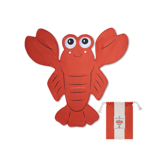 Strandtuch Mikrofaser - Rot - Hummer - 140 cm