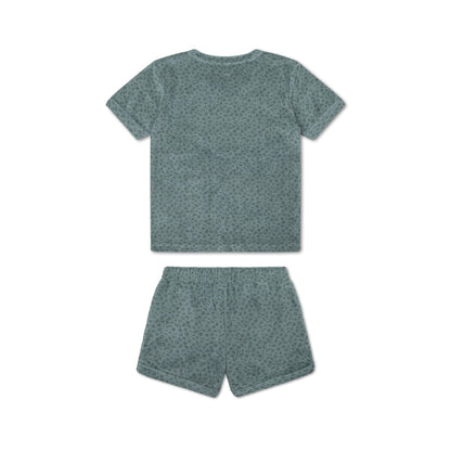 Beachwear Boys - Muslin - Green - Leopard