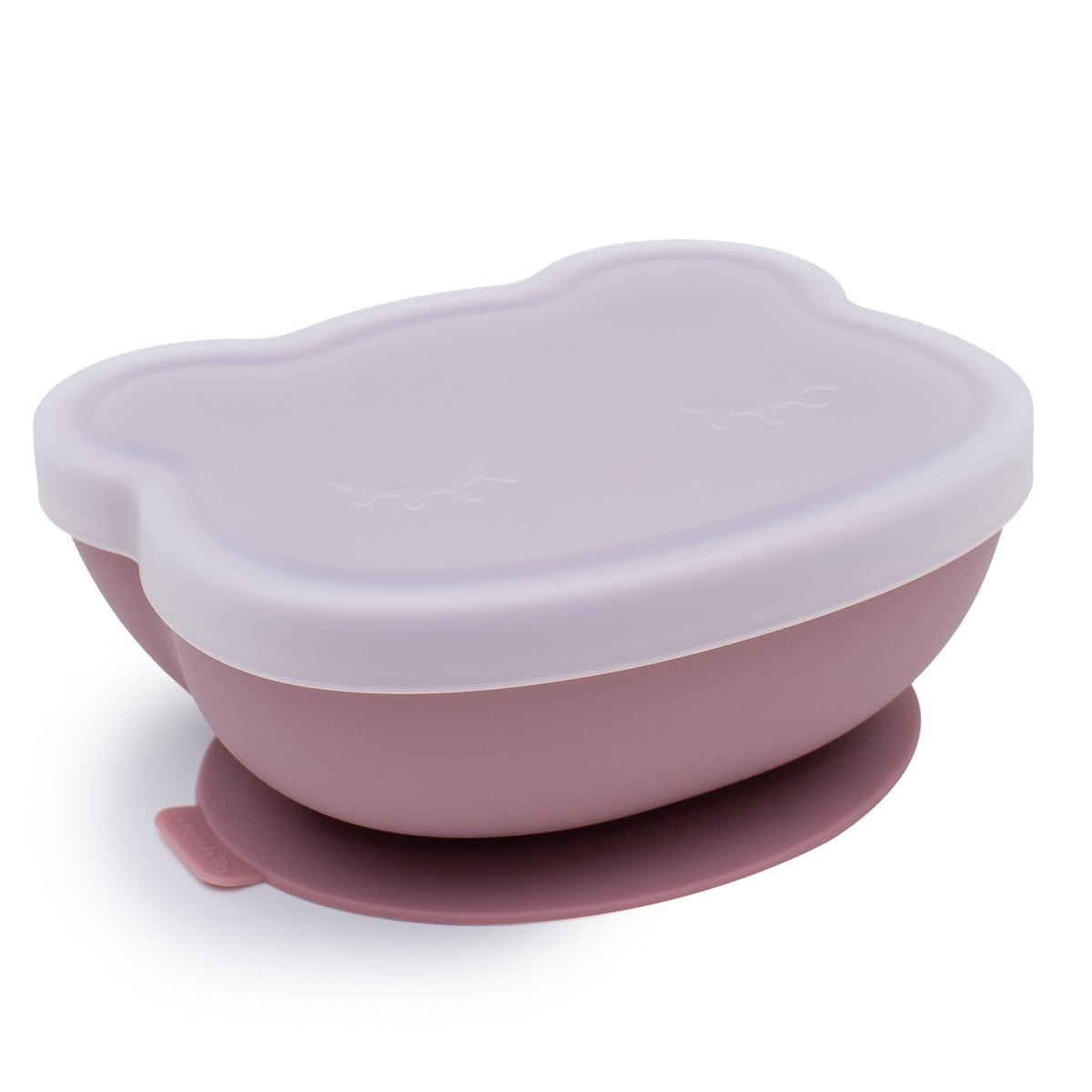 Bol en Silicone Ours Dusty Rose