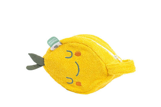 Lola Lemon Fruit-Shaped Wash Bag