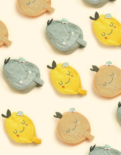 Trousse de toilette forme fruit Lola Citron