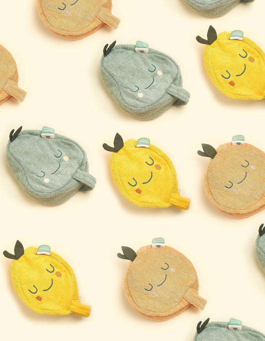 Lola Lemon Fruit-Shaped Wash Bag