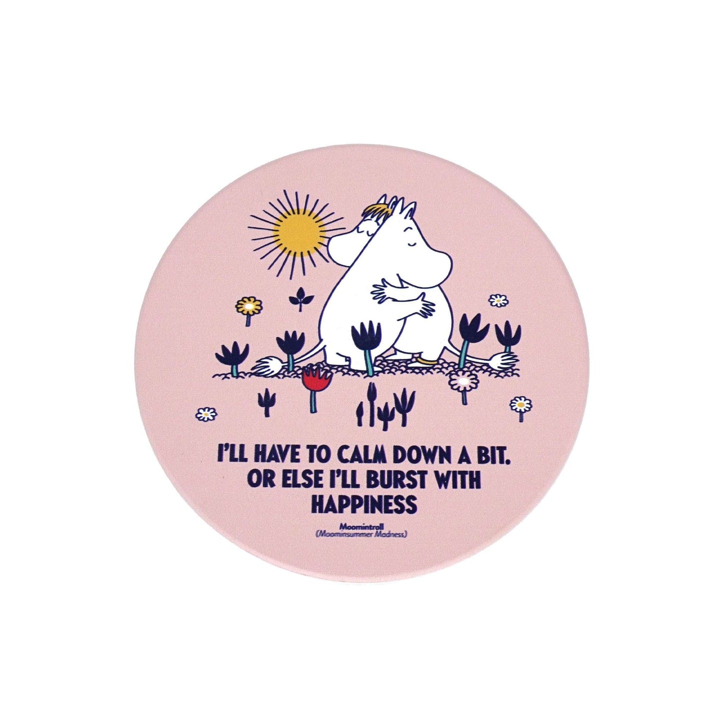 Moomin Ceramic Coaster - Hug