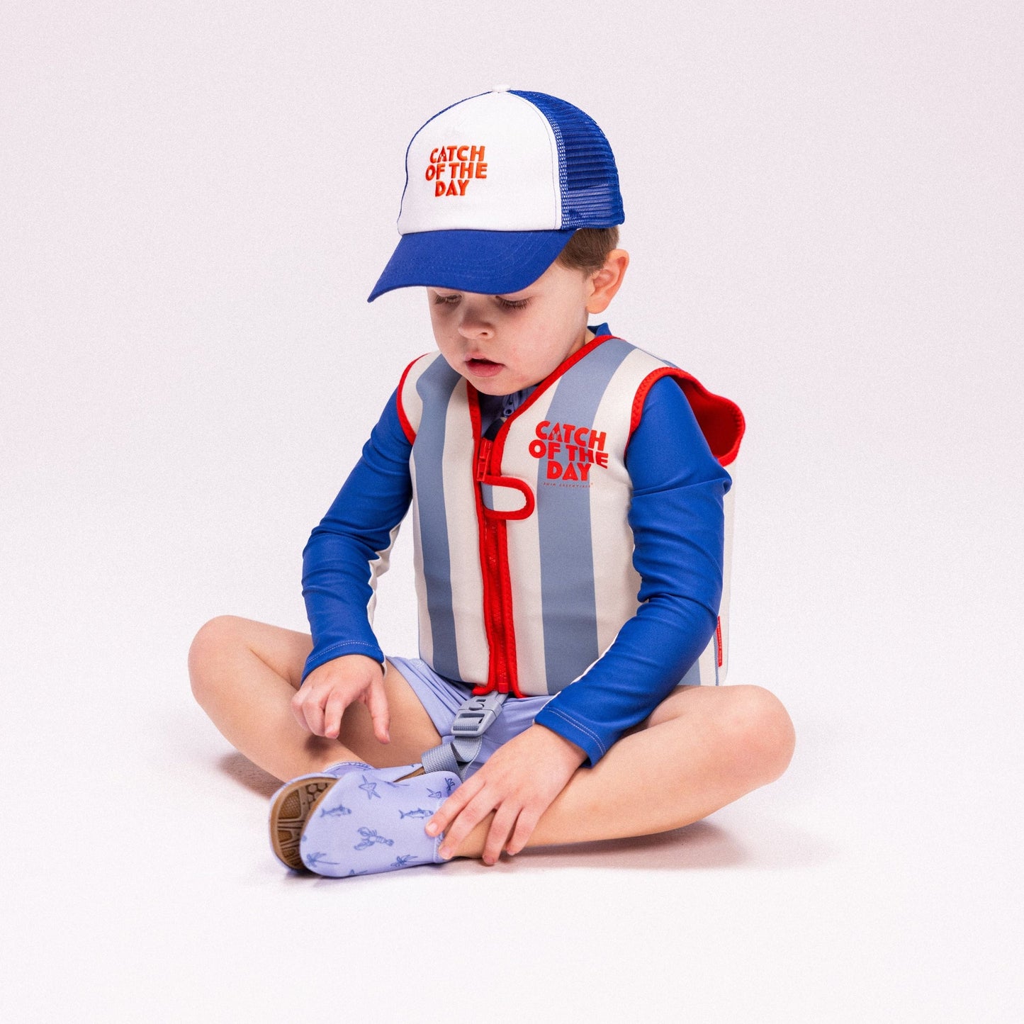 Swim Vest - Red/Blue - Catch Of The Day