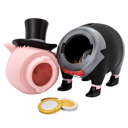 Couple de Cochons Mariés