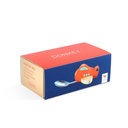 Red Airplane Children\'s Spoon