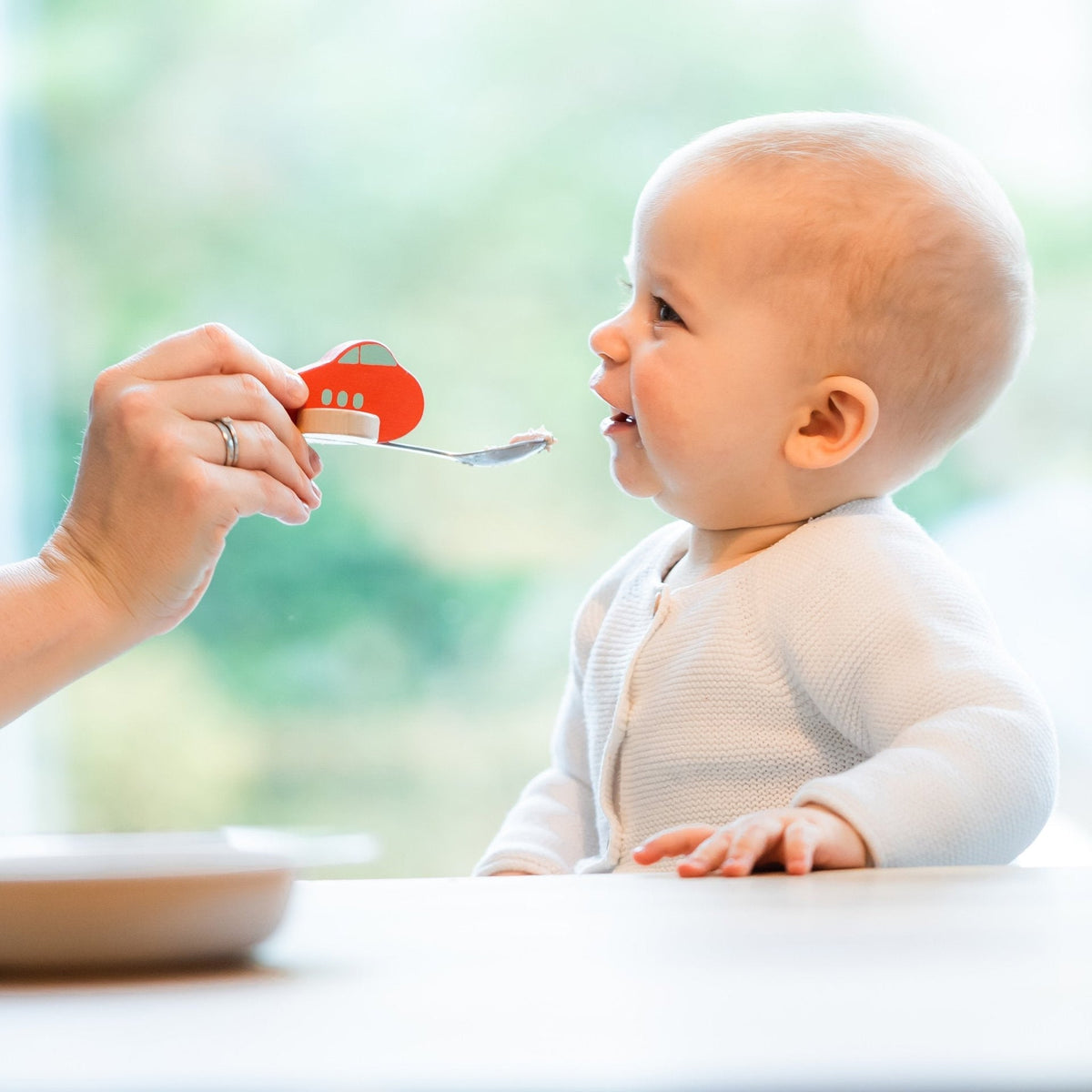 Red Airplane Children\'s Spoon
