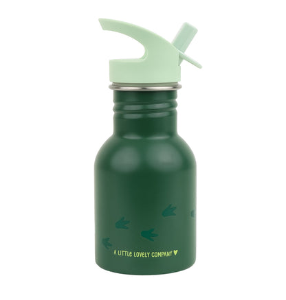 Petite gourde en inox - Dinosaure – vue 4 – A Little Lovely Company