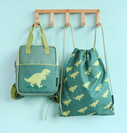 Sac à cordons enfant - Dinosaure – vue 5 – A Little Lovely Company