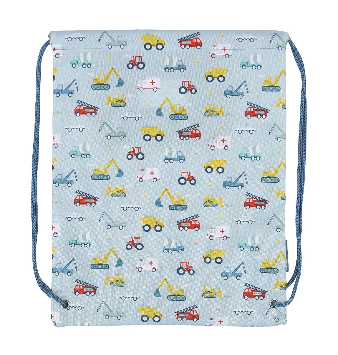 Sac à cordons enfant - Véhicules – vue 4 – A Little Lovely Company