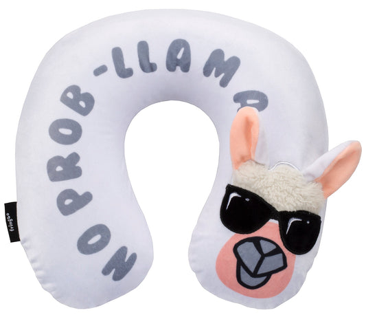 Inflatable Travel Pillow - Noprob-Llama