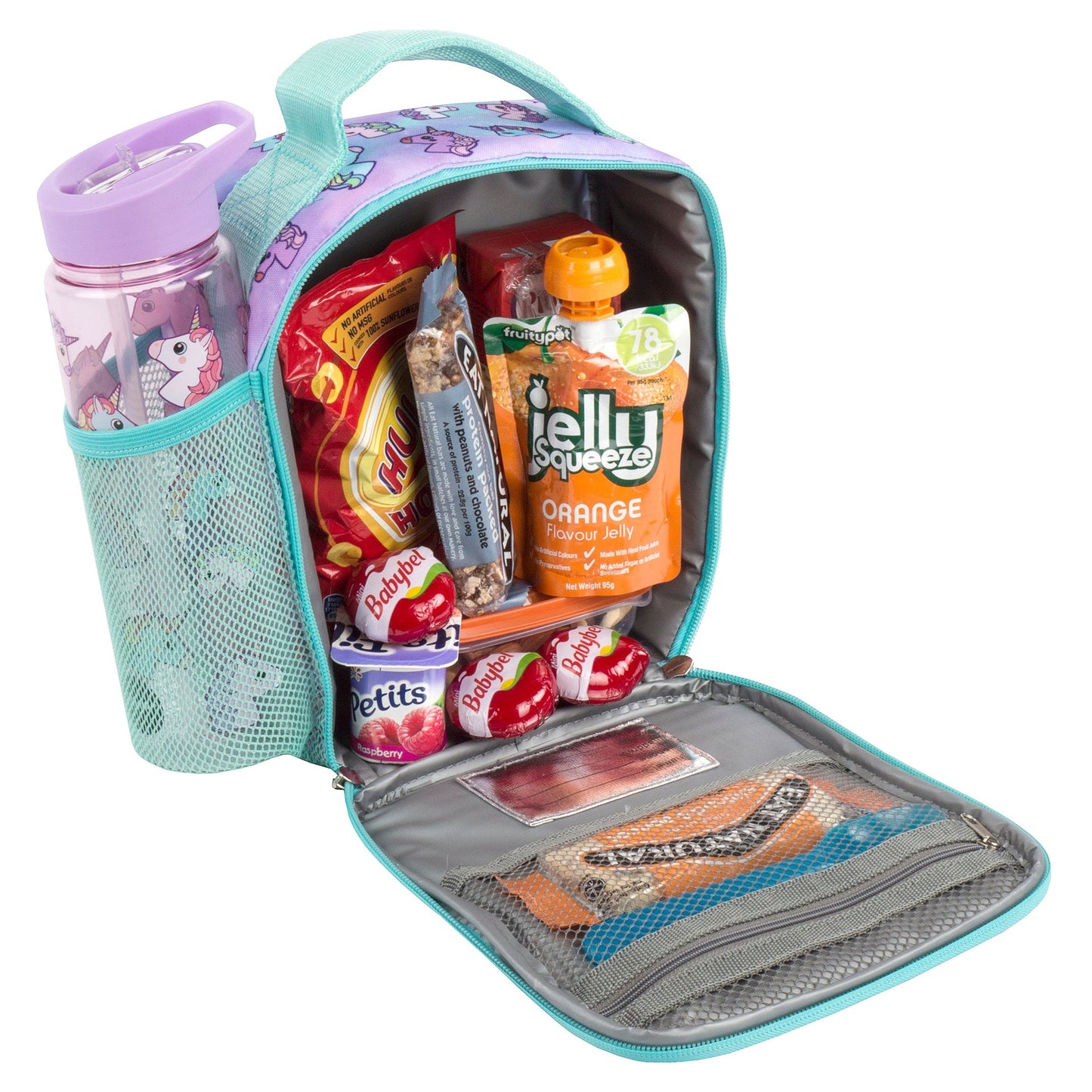 Sac repas – pastel licornes