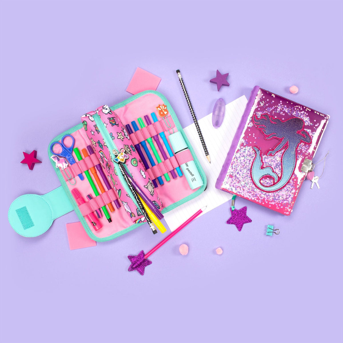 Trousse scolaire avec patch en silicone – Dream Big for | Fringoo UK