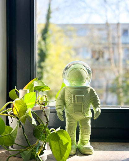 Boule à Neige Astronaute Vert