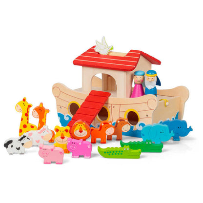 Wooden Noah's Ark Playset