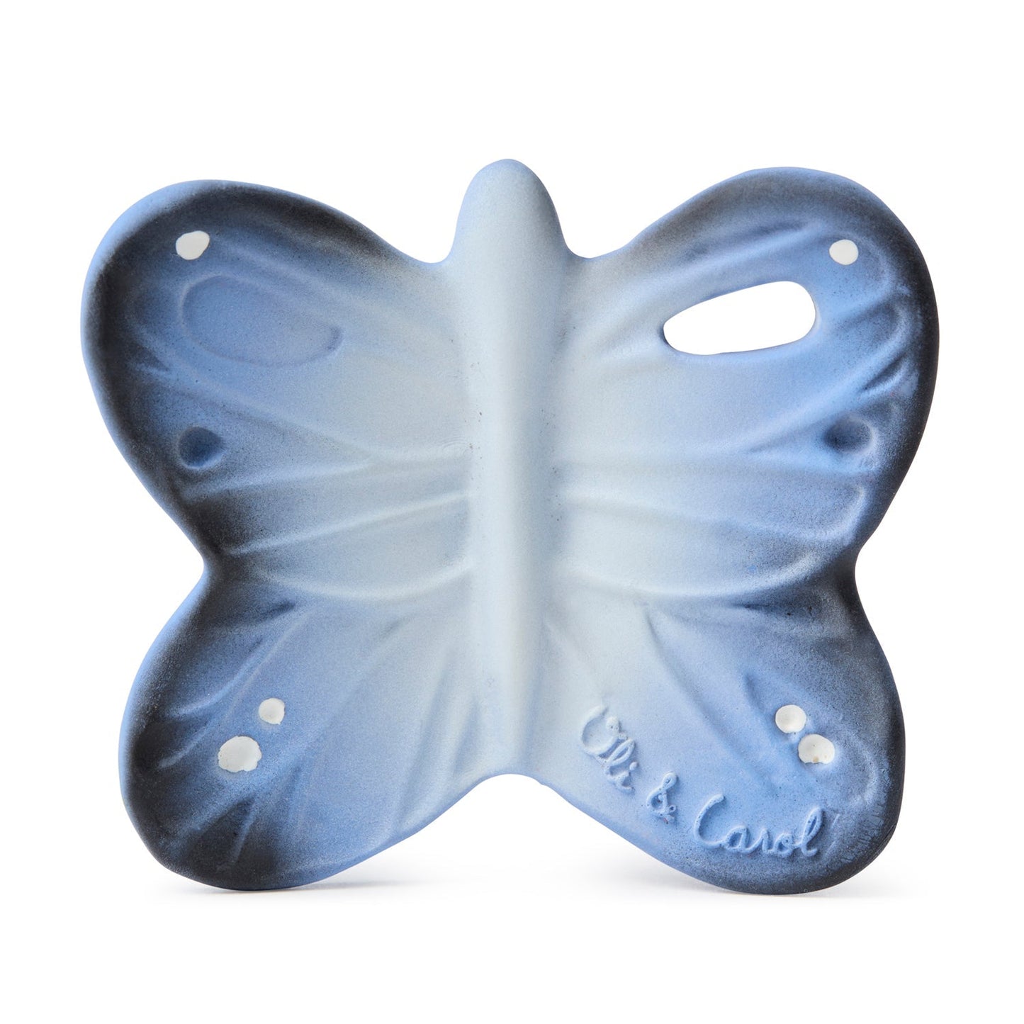 Blues le Papillon – Mini jouet de dentition bébé