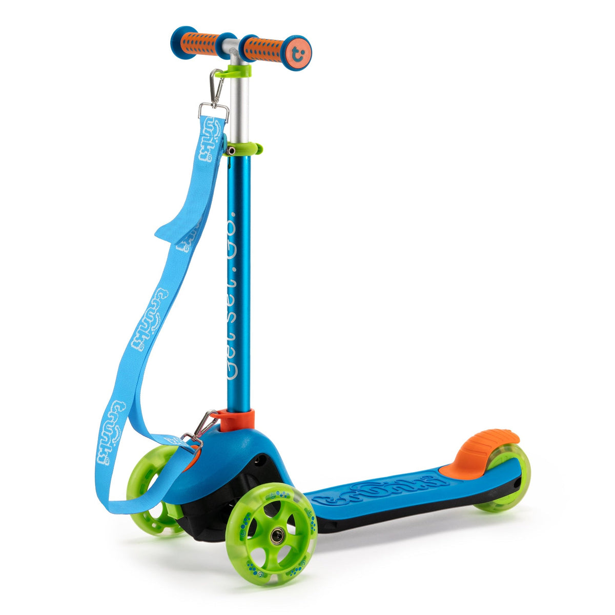 Trunki Klappbarer 3-Rad-Roller – Klein 2–5 Jahre (Blau)