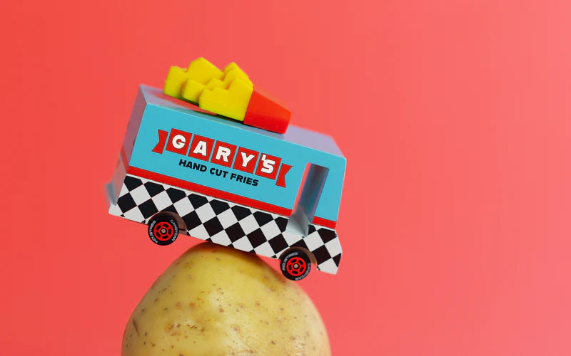 Candycar World Holzvan - Garys Pommes-Van