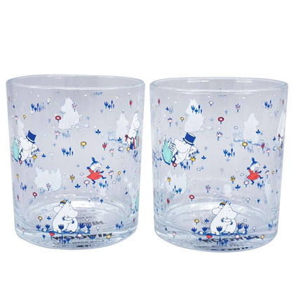 Set of 2 Moomin glasses 300 ml