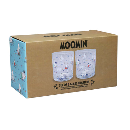 Set of 2 Moomin glasses 300 ml