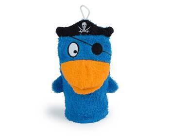 Gant de Toilette Canard Pirate