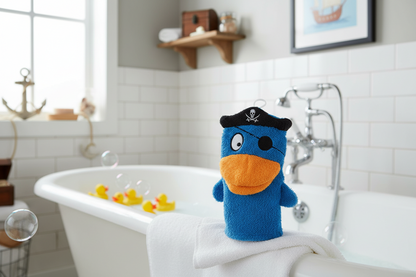 Pirate Duck Washcloth