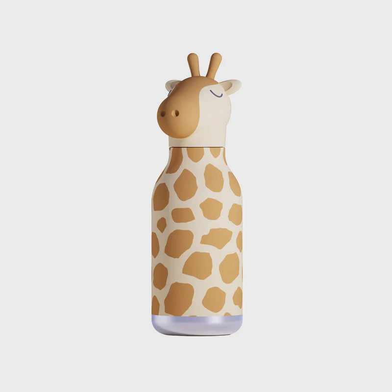 Flasche mit Giraffenmotiv