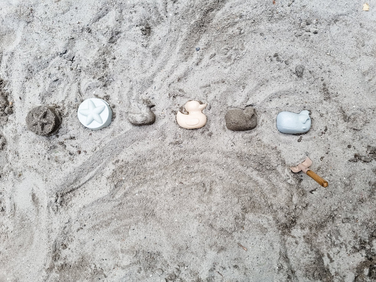 Set de moules à sable Sand Shaper Trio – HEVEA