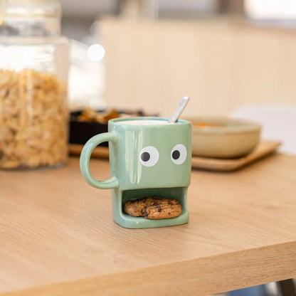 Tasse pour Biscuits Verte – Fisura – vue 3