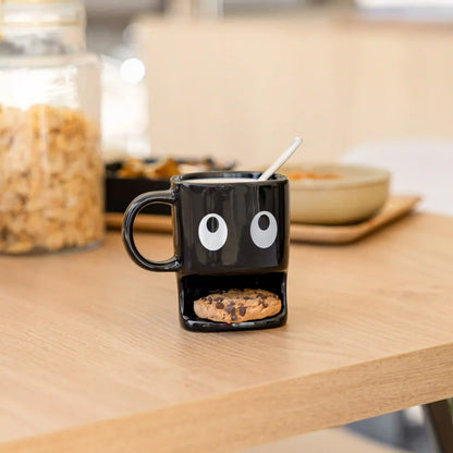 Tasse pour Biscuits Noire – Fisura – vue 3