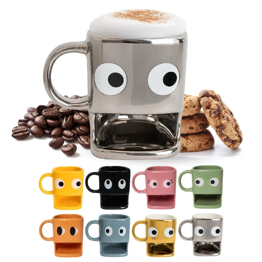 Tasse pour Biscuits Argentée – Fisura – vue 2