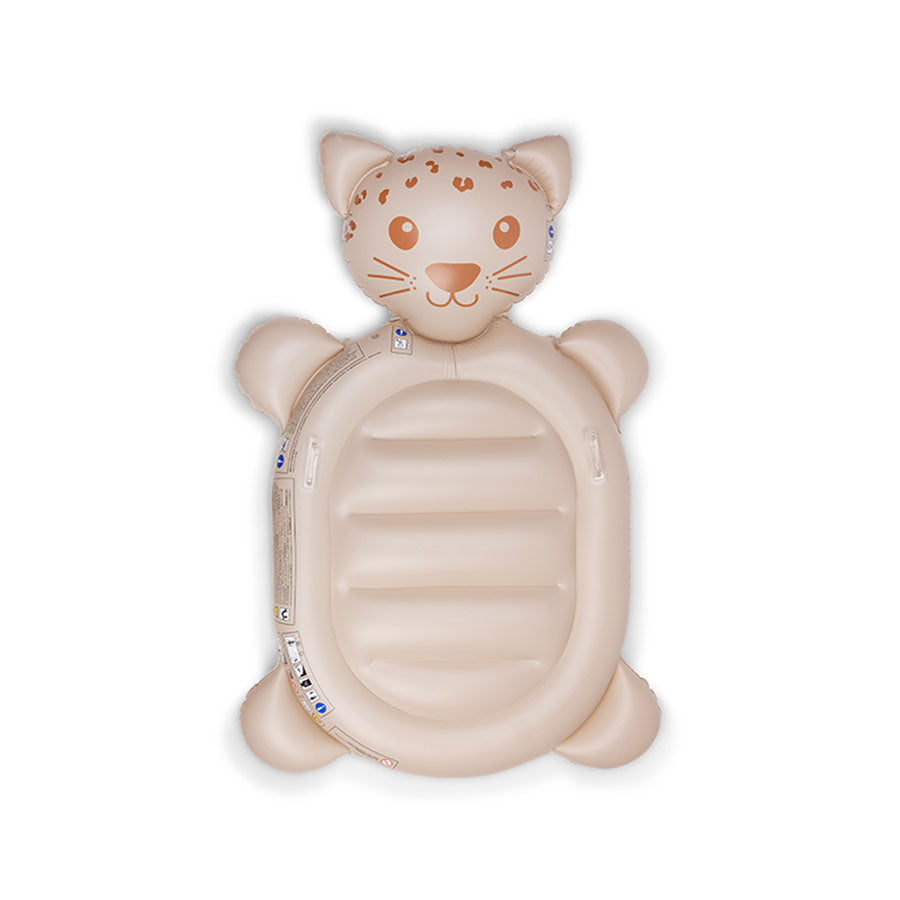 Poolliege Leopard - Braun - Dreamscape