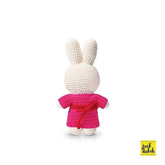 Peluche Miffy – Robe Arc-en-ciel Naturel