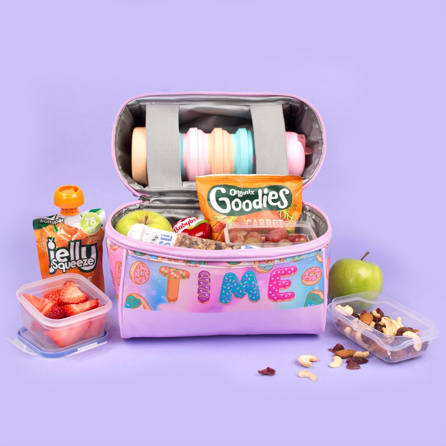 Retro Sac repas Donuts Lunch Time