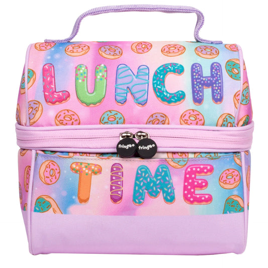 Retro sac repas Donuts Lunch Time