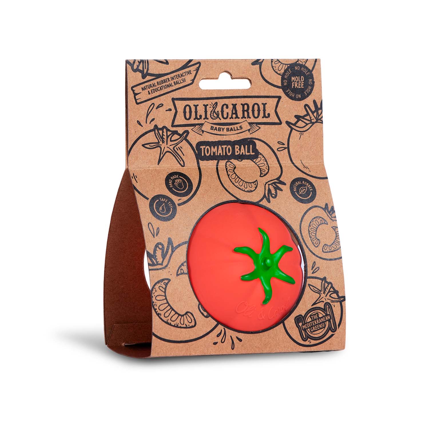 Tomate – Balle sensorielle bébé – vue produit 3