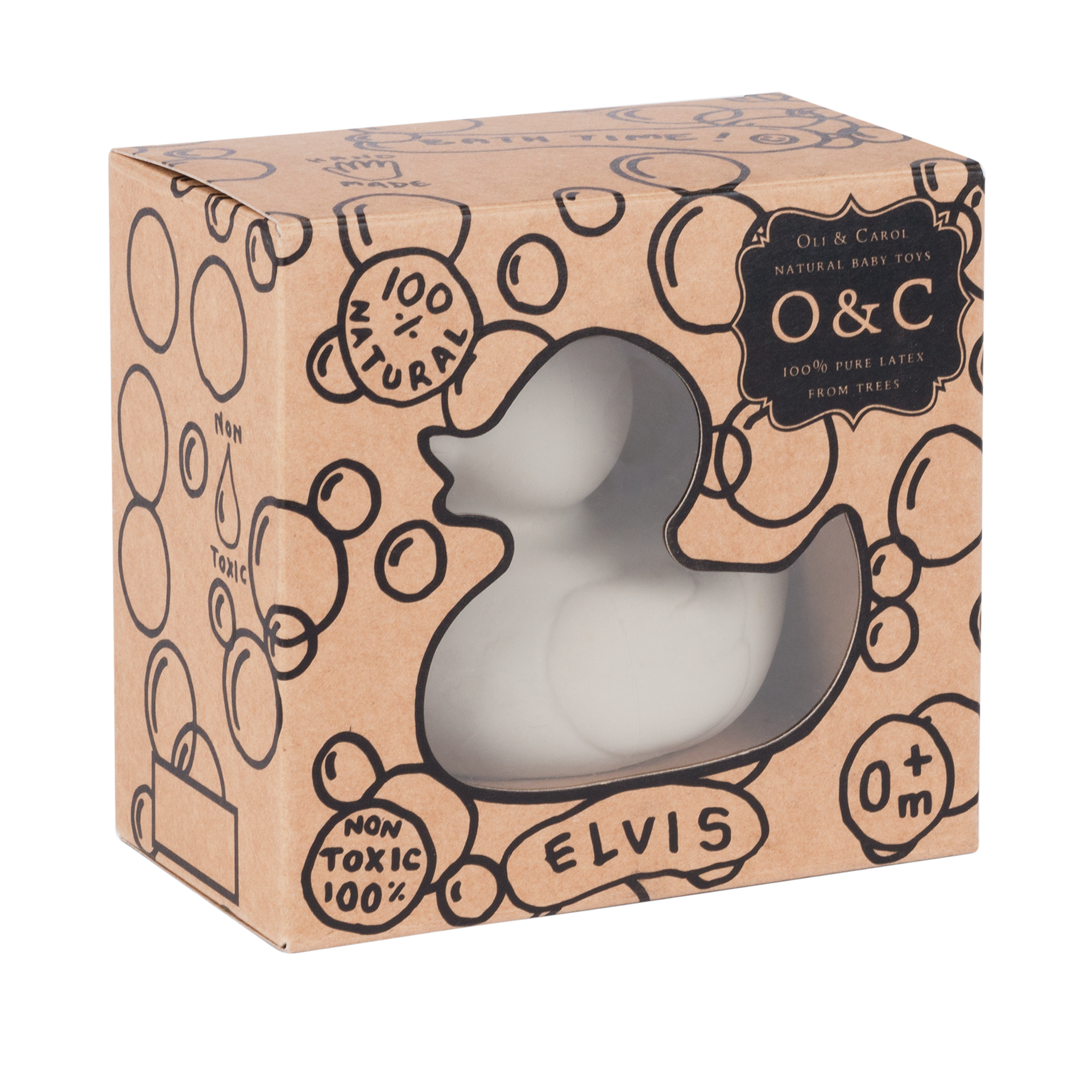 Produit Elvis Le Canard Gris Kawaii