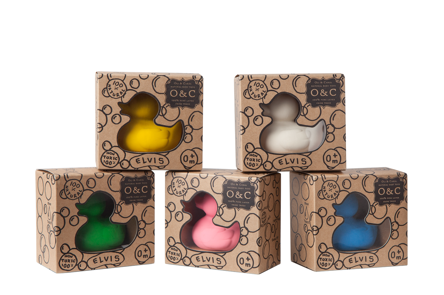 Elvis le Canard Blanc – Jouet de bain et dentition bébé – vue produit 8
