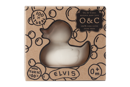 Elvis le Canard Blanc – Jouet de bain et dentition bébé – vue produit 5