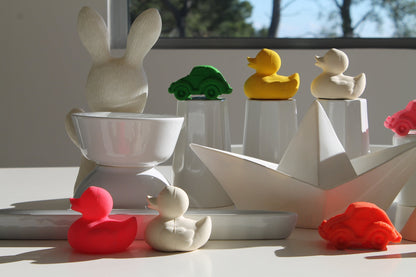 Elvis le Canard Blanc – Jouet de bain et dentition bébé – vue produit 31