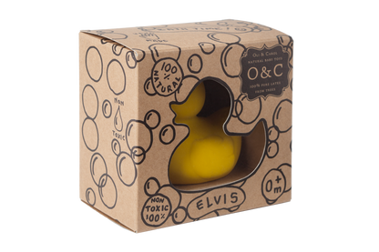 Elvis le Canard Jaune – Jouet de bain et dentition bébé – vue produit 5