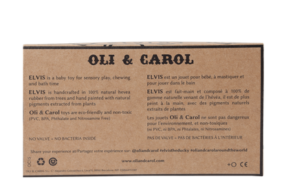 Elvis le Canard Jaune – Jouet de bain et dentition bébé – vue produit 20