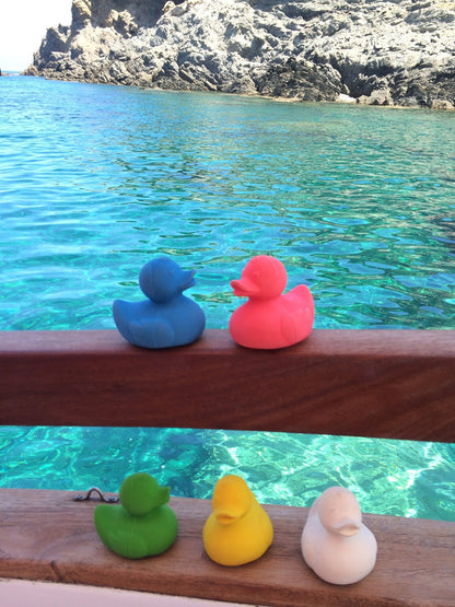 Elvis le Canard Jaune – Jouet de bain et dentition bébé – vue produit 40