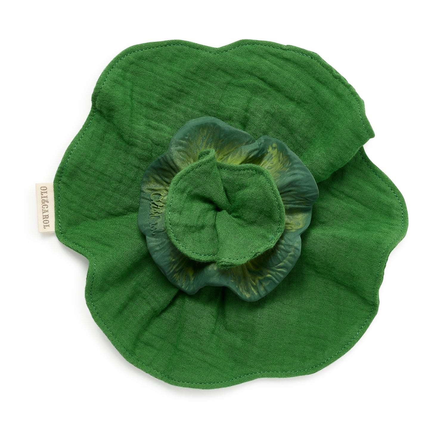 Kendall le Chou kale – Mini doudou de dentition bébé