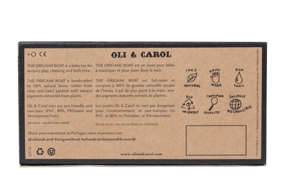 Produit Bateau Origami Menthe Enfant